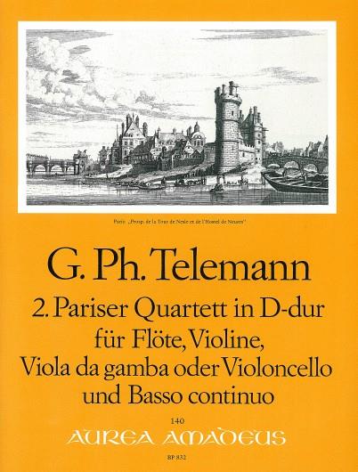 2nd Paris Quartet D major TWV 43:D1